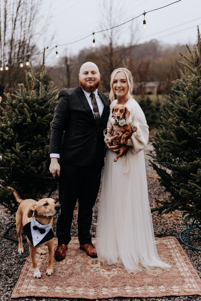 Nashville elopement photographer captures bride and groom after outdoor elopement