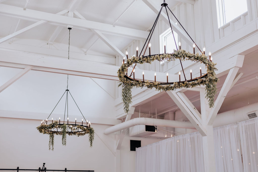 Nashville elopement photographer captures elegant details from intimate Nashville indoor wedding