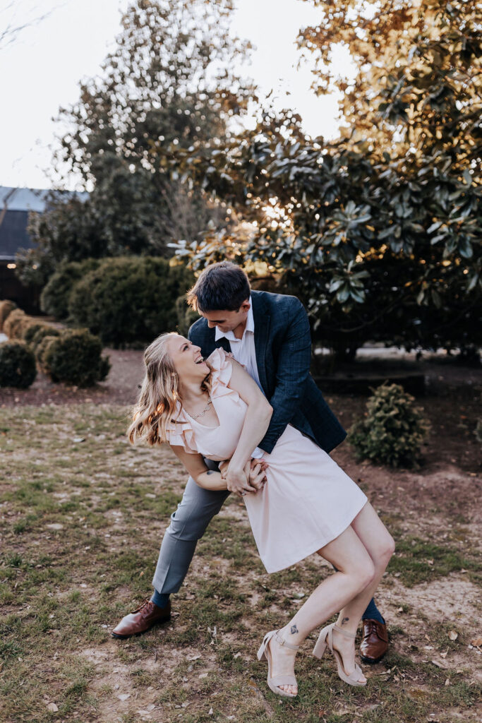 Nashville elopement photographer captures man and woman laughing together