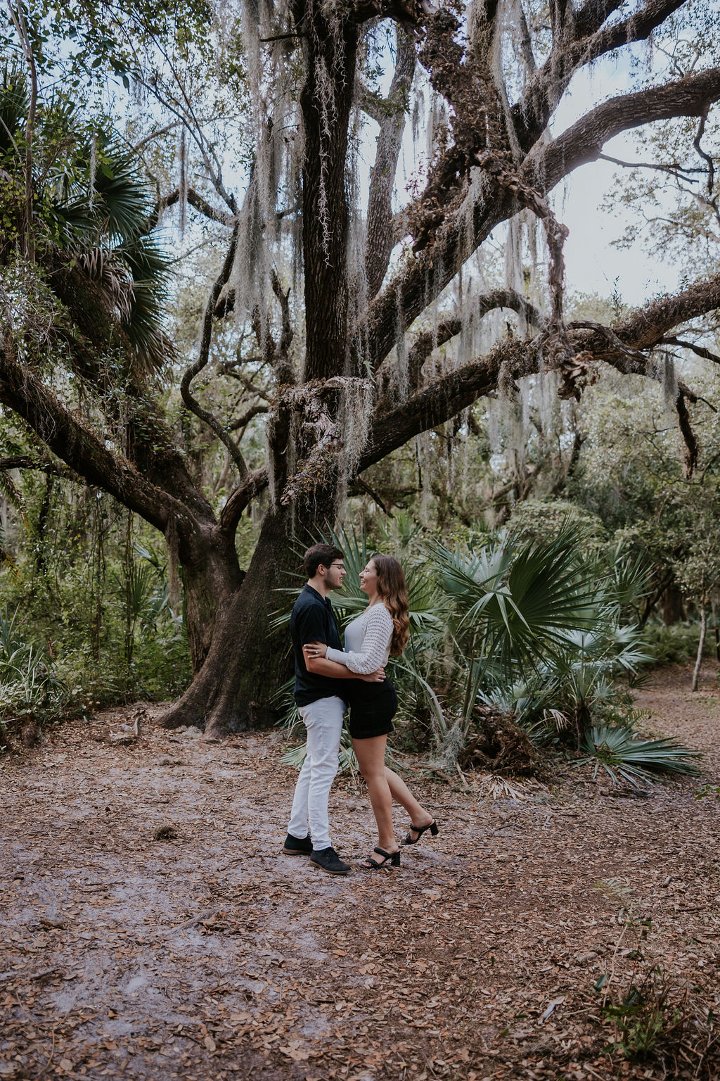 Destination wedding photographer captures couple embracing one another