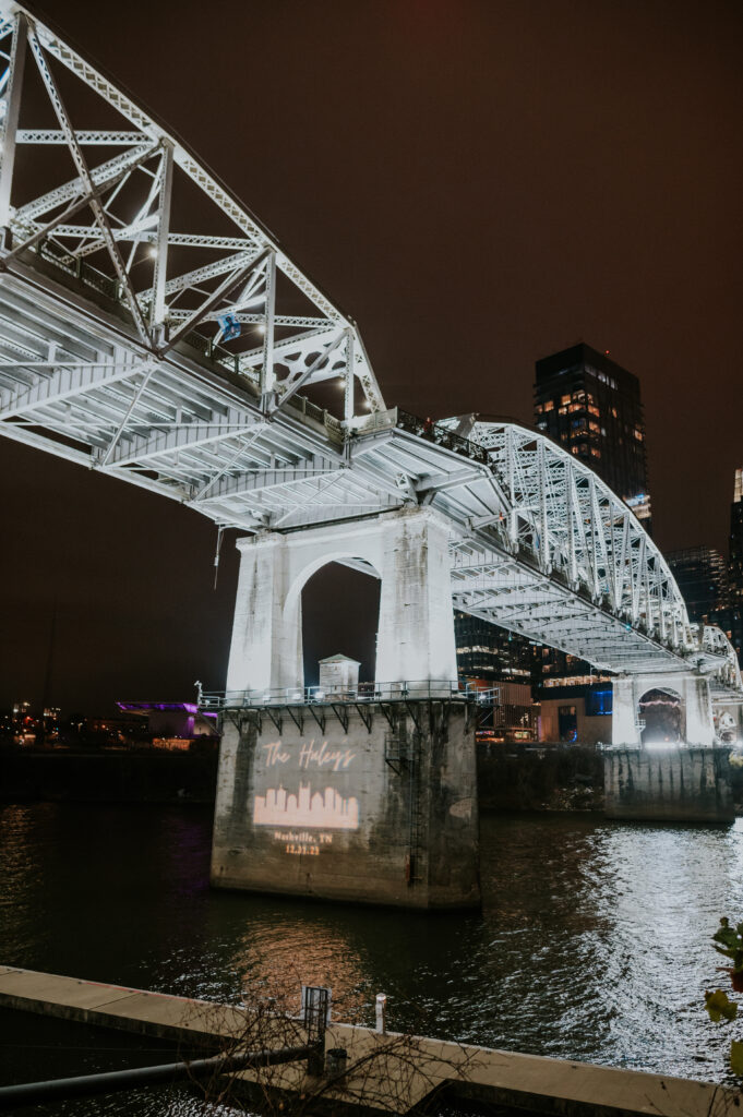 Destination Wedding Photographer captures bridge at The Bridge Building a top Nashville wedding venue