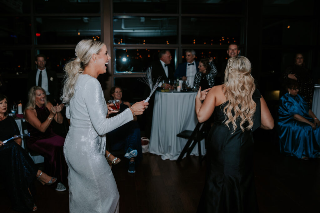 Nashville Wedding Photographer captures bride dancing